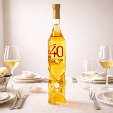 40. Évszámos Ajándék Díszüveges Bor - Csavart (0.75L)