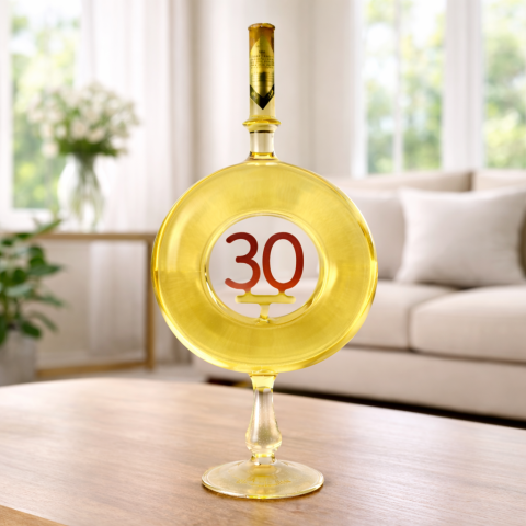 30. Évszámos Ajándék Díszüveges Bor - Körgyűrűs (0.5L)