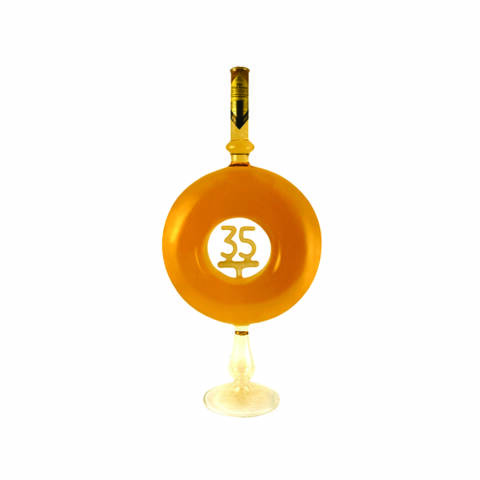 35. Évszámos Ajándék Díszüveges Bor - Körgyűrűs (0.5L)