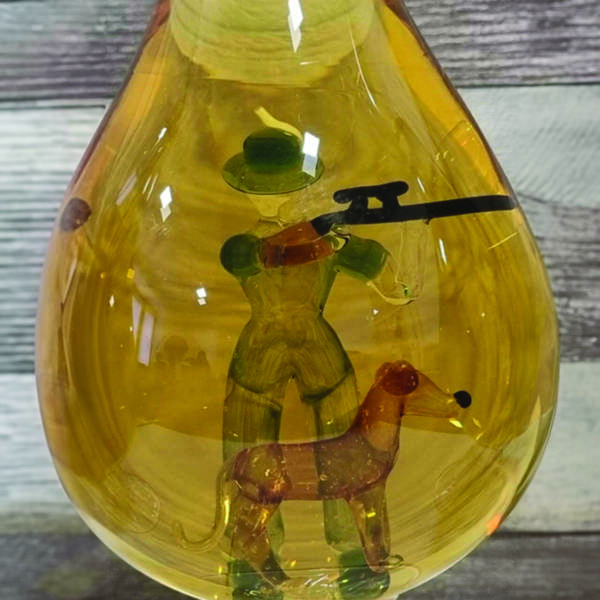 Vadász ajándék díszüveges bor - Figurás (0.5L) - Image 2