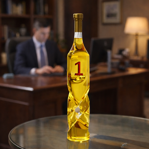 1. Évszámos Ajándék Díszüveges Bor - Csavart (0.75L)