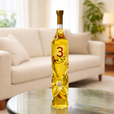 3. Évszámos Ajándék Díszüveges Bor - Csavart (0.75L)