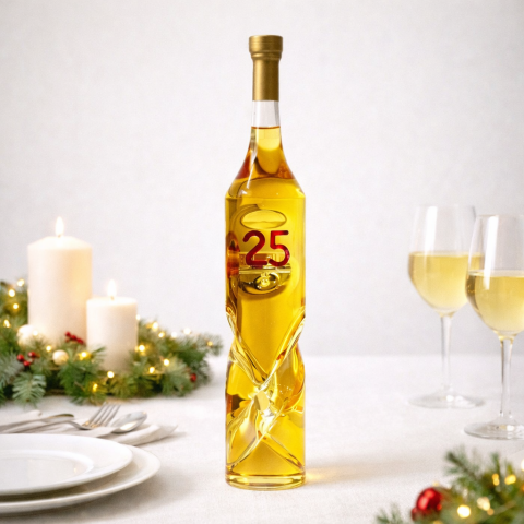 25. Évszámos Ajándék Díszüveges Bor - Csavart (0.75L)