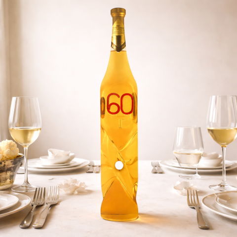 60. Évszámos Ajándék Díszüveges Bor - Csavart (0.75L)
