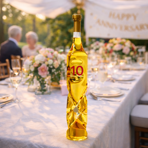 10. Évszámos Ajándék Díszüveges Bor - Csavart (0.75L)