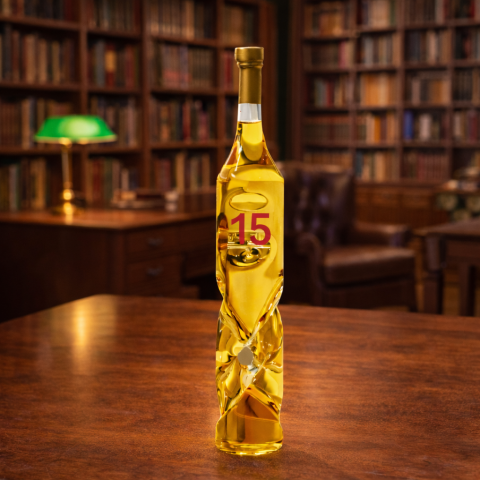 15. Évszámos Ajándék Díszüveges Bor - Csavart (0.75L)