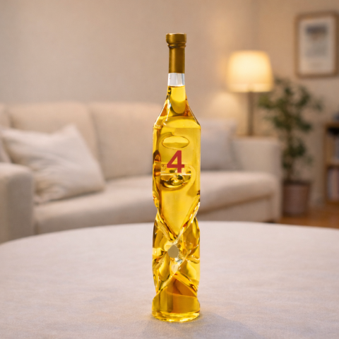 4. Évszámos Ajándék Díszüveges Bor - Csavart (0.75L)