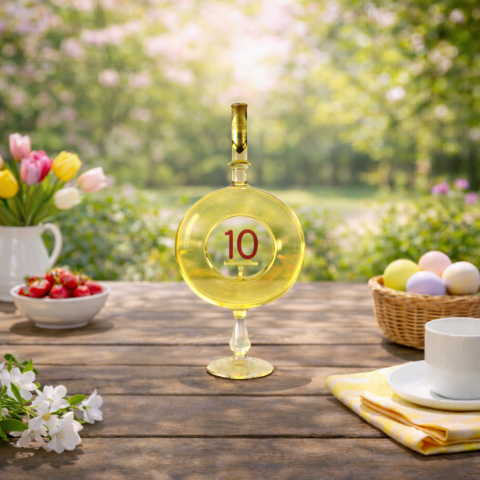 10. Évszámos Ajándék Díszüveges Bor - Körgyűrűs (0.5L)