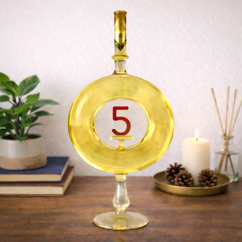 5. Évszámos Ajándék Díszüveges Bor - Körgyűrűs (0.5L)