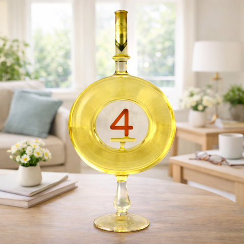 4. Évszámos Ajándék Díszüveges Bor - Körgyűrűs (0.5L)