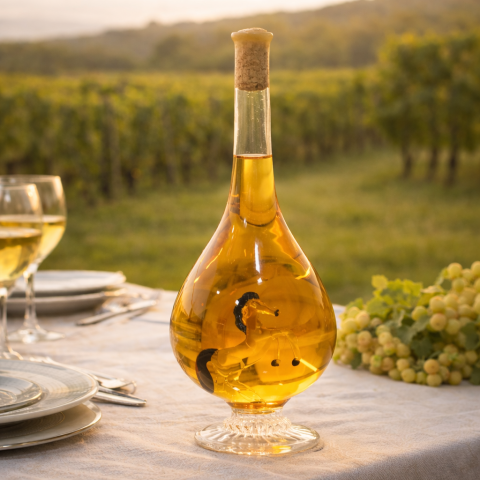 Lovas Ajándék Díszüveges Bor (0,5 L)