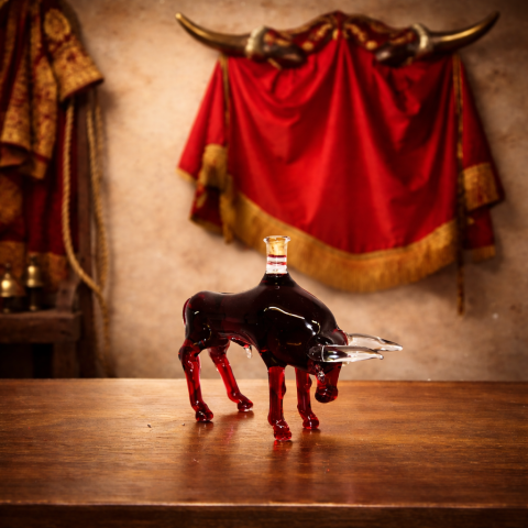 Bika díszüveges bor ajándék(0,1L)