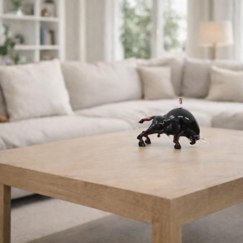 Bika díszüveges bor ajándék (0,5L)