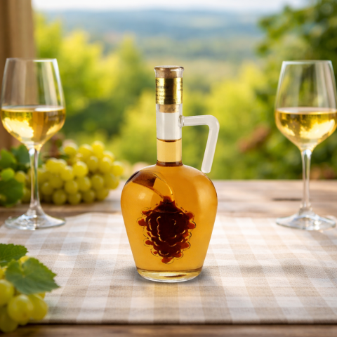 “Demion” alakú üvegben szőllőfürttel (0,2L)