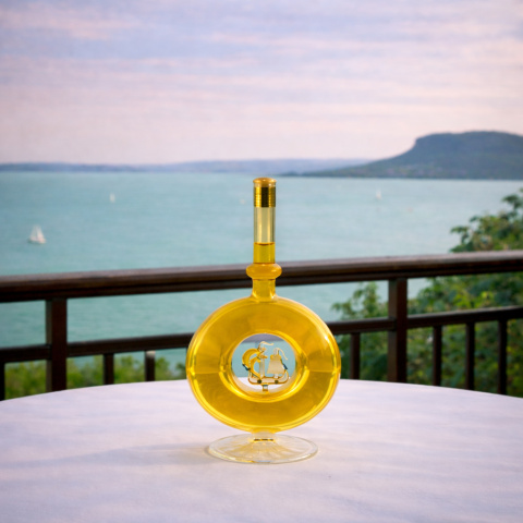 Körgyűrűs palack vitorlással (0,2L)