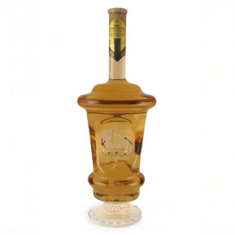 Külső vitorlás, hajós díszüveges bor whisky forma  (0,5L)