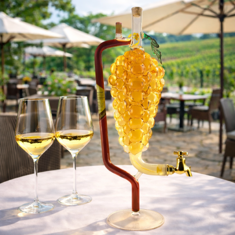 Álványon lévő  szöllőfürt csappal (0.5L)