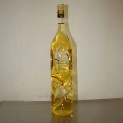 Hosszú kecses csavart alakú palack, kívül vitorlás (0.1L)