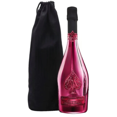 Armand de Brignac Demi-Sec – Félszáraz Champagne Pezsgő, Bársony Zsákos Kiadás | Franciaország (0,75L)