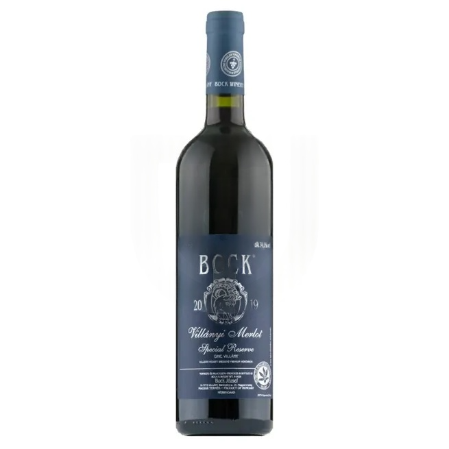 Bock Merlot Special Reserve 2019 – Száraz Merlot Vörösbor | Villányi Borvidék (0,75L)