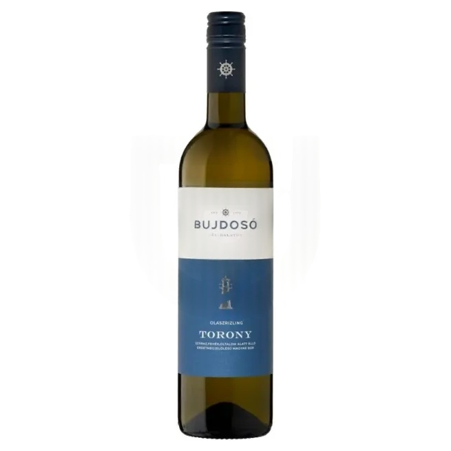 Bujdosó Torony Olaszrizling 2023 – Balatonboglári Száraz Fehérbor | 0,75L