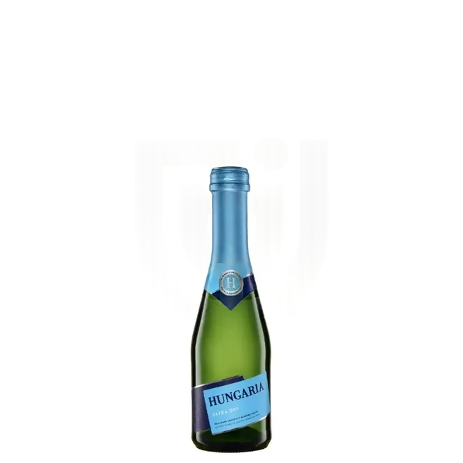 Hungária Extra Dry – Száraz Fehér Pezsgő Mini, Magyarország (0,2L)