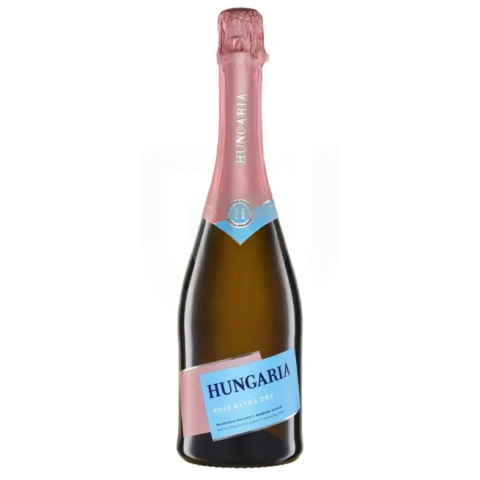 Hungária Rosé – Száraz Rosé Pezsgő, Magyarország (0,75L)