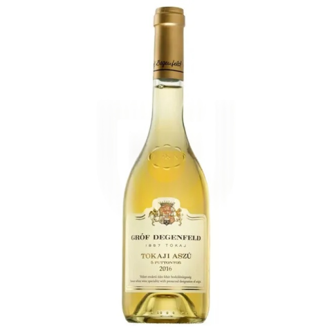 Gróf Degenfeld 5 Puttonyos Aszú – Tokaji Desszertbor | Tokaji Borvidék (0,5L)