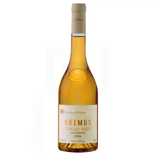 Oremus 3 Puttonyos Aszú – Tokaji Desszertbor | Tokaji Borvidék (0,5L)