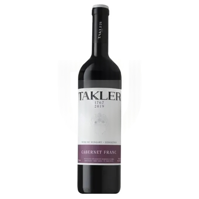 Takler Cabernet Franc 2019 – Száraz Vörösbor | Szekszárdi Borvidék (0,75L)