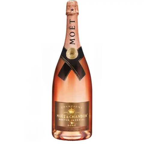 Moet & Chandon N.I.R. Nectar Imperial Rosé – Luminous Magnum Rosé Champagne Pezsgő | Franciaország, Champagne (1,5L)