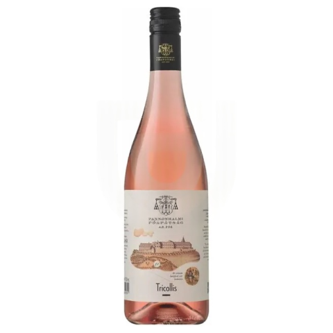 Pannonhalmi Tricollis Rosé 2023 – Száraz Rosé Cuvée | Pannonhalmi Borvidék (0,75L)