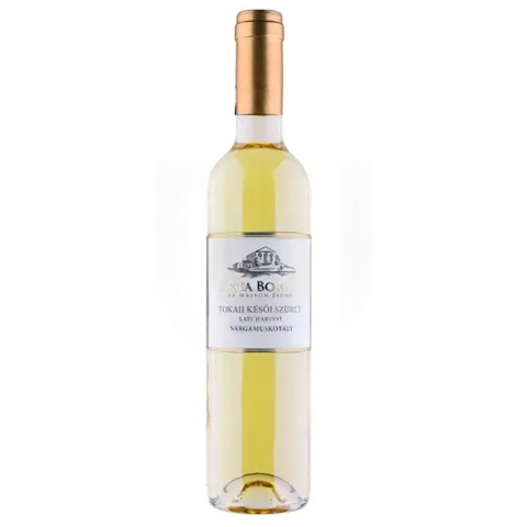 Sárga Borház Sárgamuskotály Késői Szüret 2022 – Édes Fehérbor | Tokaji Borvidék (0,5L)
