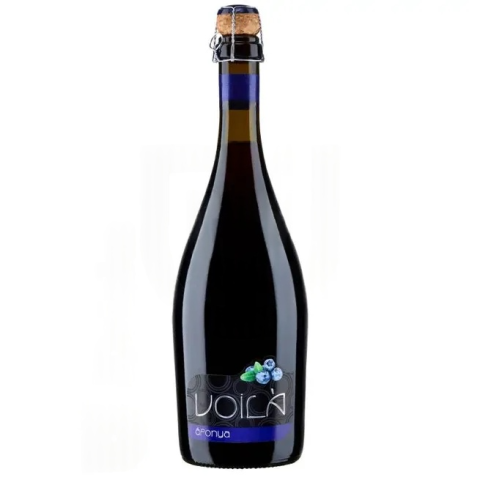 Voila Áfonya Pezsgő – Édes Áfonya Gyümölcspezsgő, Magyarország (0,75L)